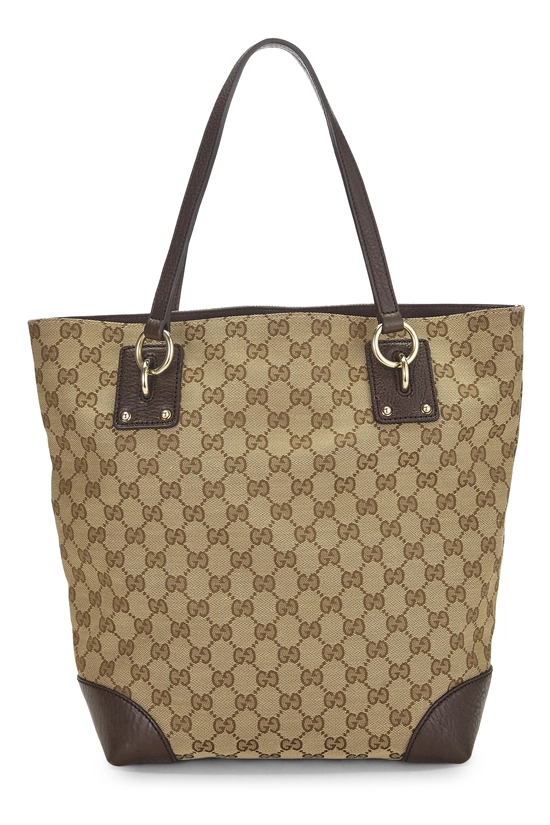 Original GG Canvas Charm Vertical Tote, , large image number 3