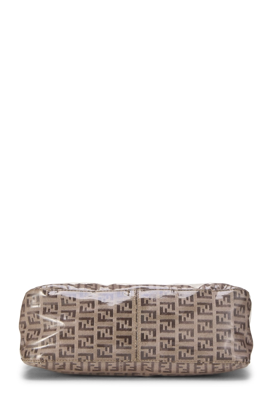Brown Zucchino Vinyl Shoulder Bag, , large image number 4