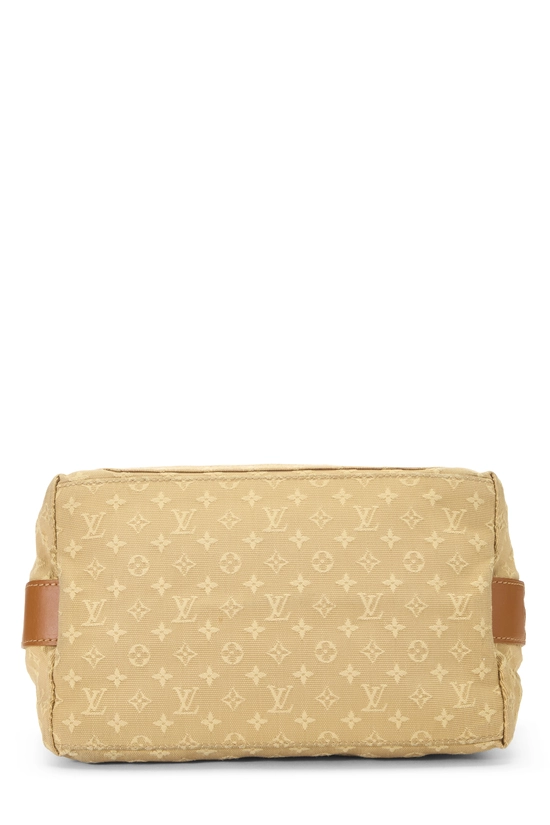 Beige Monogram Mini Lin Sac Mary Kate, , large image number 2
