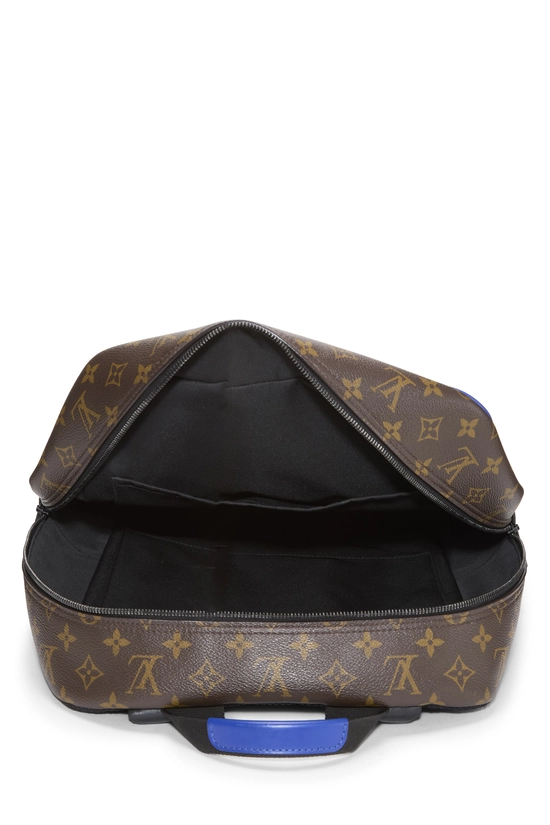 Blue Monogram Canvas Macassar Dean Backpack, , large image number 5