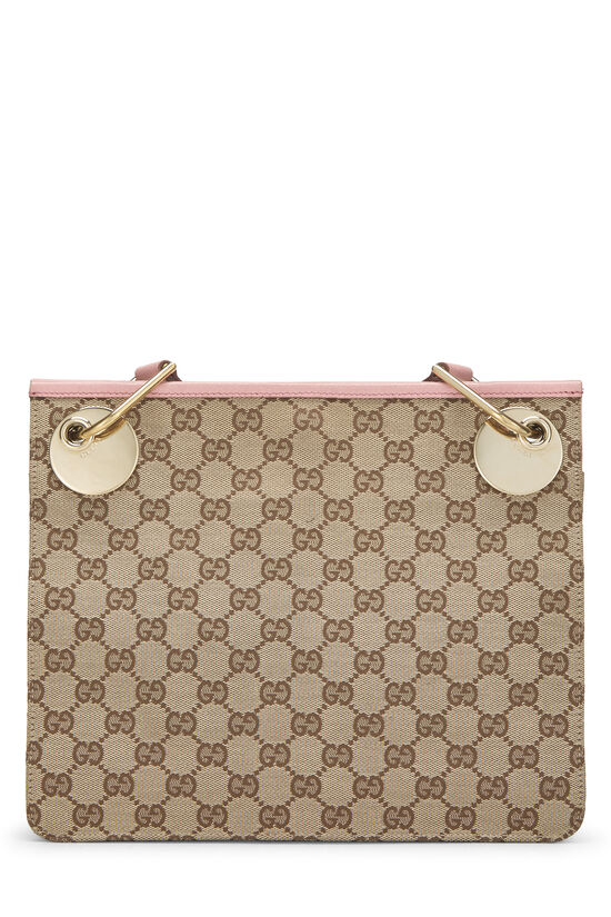 Pink Original GG Canvas Eclipse Messenger, , large image number 0