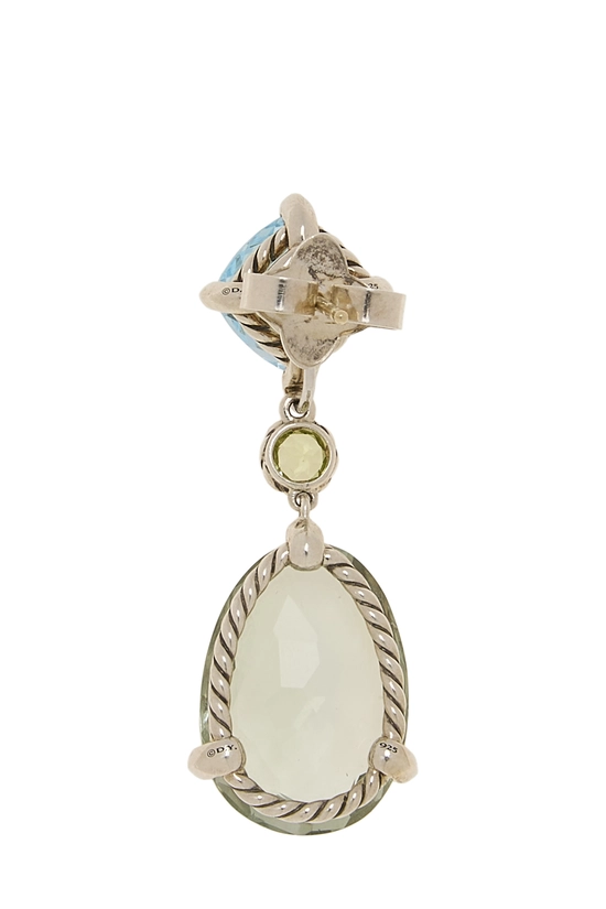 Silver Chatelaine Drop Earrings, , large image number 1