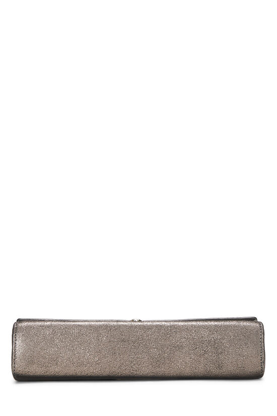Metallic Two-Tone Cross Dinner Clutch, , large image number 6