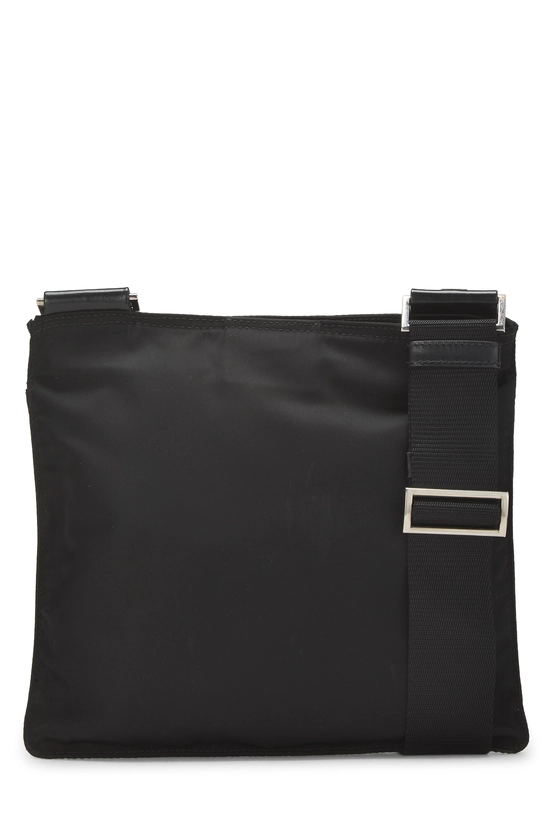 Black Nylon Messenger Bag Small, , large image number 3