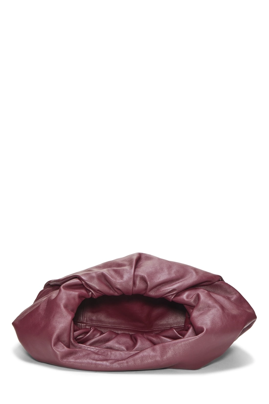 Burgundy Calfskin Leather "The Pouch" Medium, , large image number 5