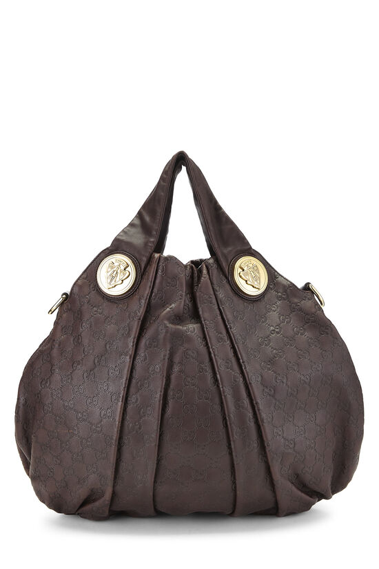 Brown Guccissima Hysteria Convertible Handbag, , large image number 0
