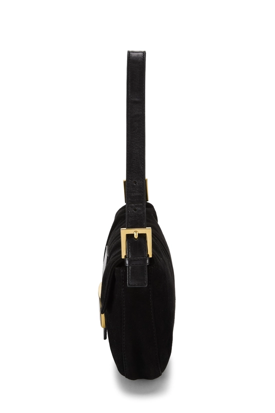 Black Suede Baguette, , large image number 2