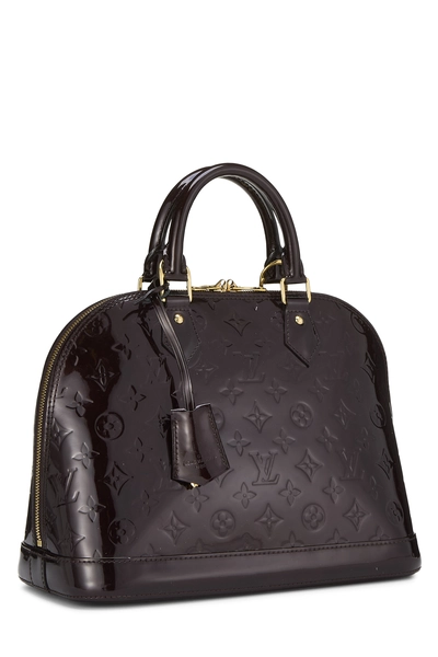 Amarante Monogram Vernis Alma PM, , large