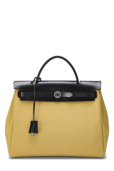 Jaune De Naples Toile Canvas Herbag PM