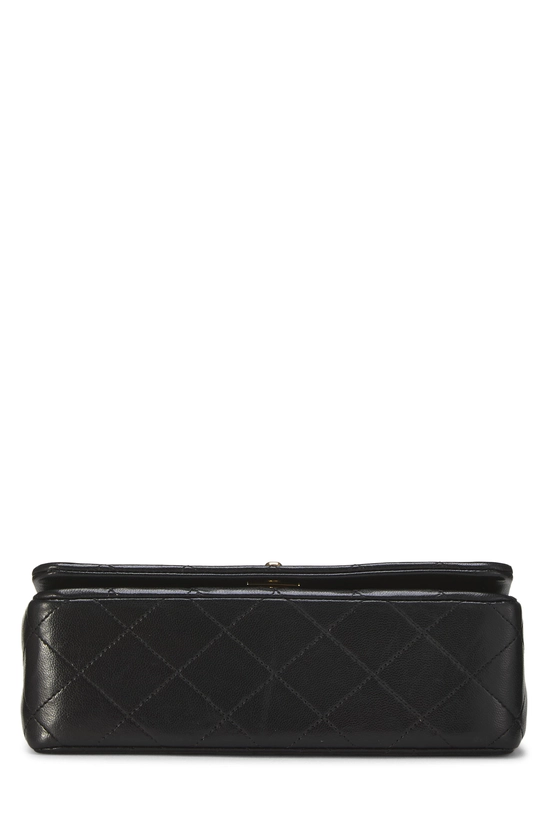 Black Quilted Lambskin Full Flap Mini, , large image number 4