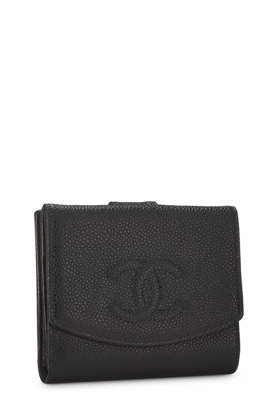 Black Caviar Timeless 'CC' Compact Wallet, , large image number 1