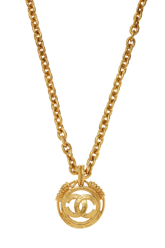 Chanel Gold Spring 'CC' Necklace Q6JAAX17DB011