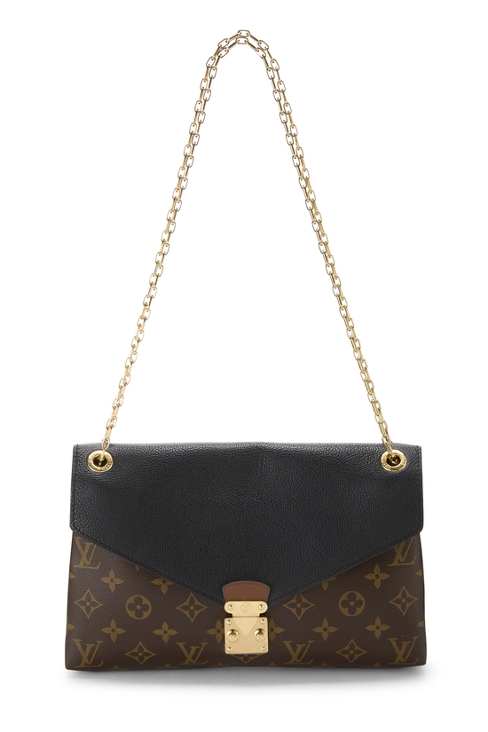Black Monogram Canvas Pallas Chain Bag, , large image number 0