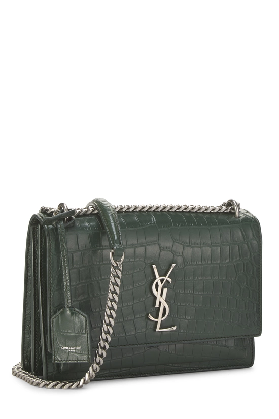 Green Embossed Leather Sunset Medium, , large image number 1