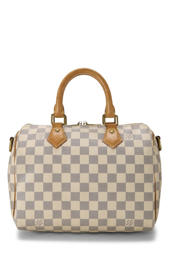 Damier Azur Speedy Bandouliere 25, , large image number 3