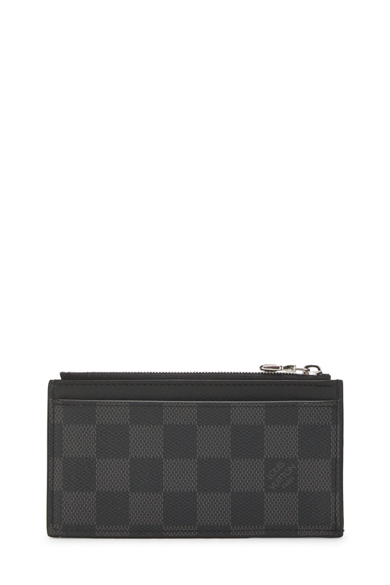 Damier Graphite Coin Card Holder, , large image number 2