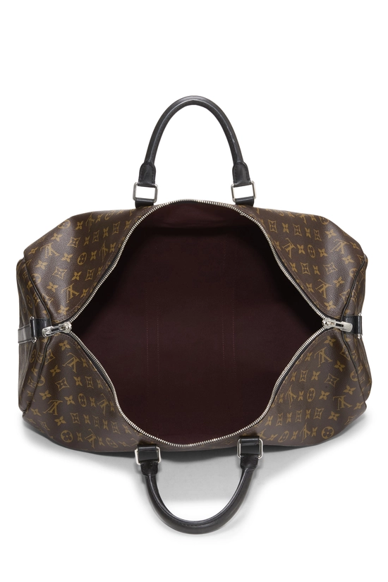 Monogram Macassar Keepall Bandouliere 55, , large image number 5
