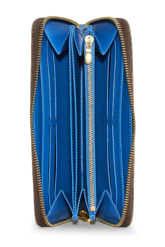 Yayoi Kusama x Louis Vuitton Blue Dots Monogram Zippy Wallet, , large image number 3