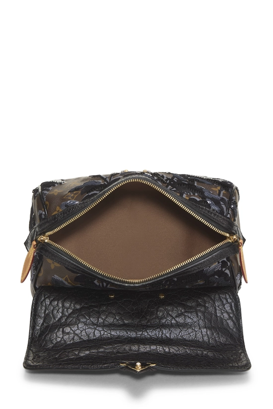 Black Monogram Fleur de Jais Carrousel Bag, , large image number 5