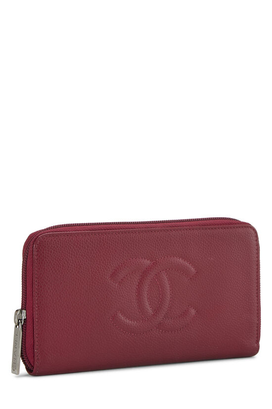 Berry Caviar Timeless 'CC' Wallet, , large image number 2