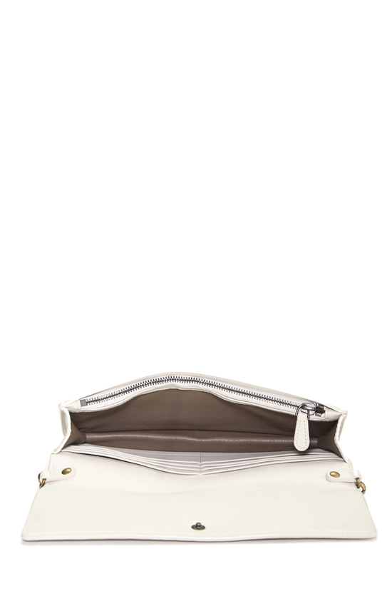 White Intrecciato Wallet On Chain (WOC), , large image number 3