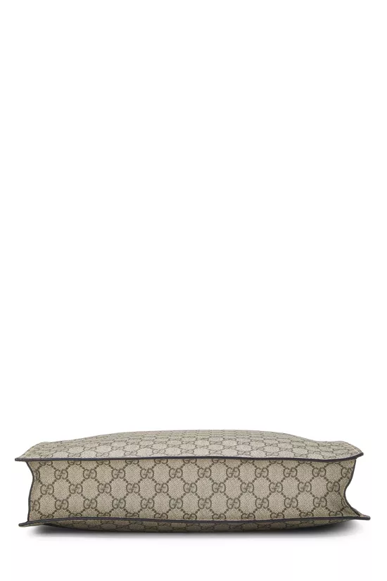 Black GG Supreme Canvas Web Vertical Tote, , large image number 4