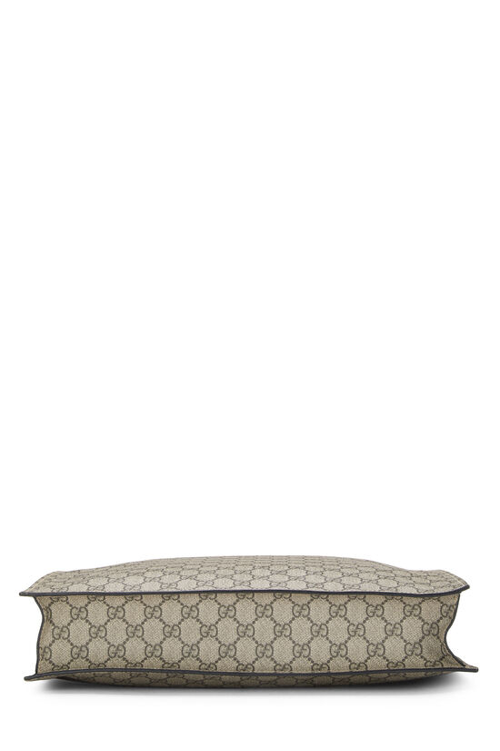 Black GG Supreme Canvas Web Vertical Tote, , large image number 4