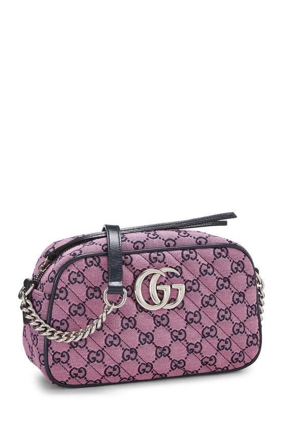 Pink Original GG Canvas Marmont Crossbody Small, , large image number 2