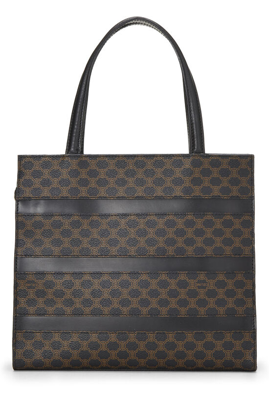 Black Coated Canvas Macadam Tote, , large image number 3