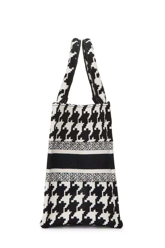 Black & White Houndstooth Book Tote Small, , large image number 2