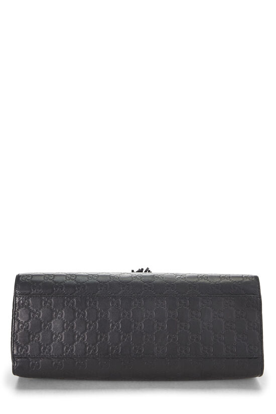 Black Guccissima Leather Emily Shoulder Bag Large, , large image number 4