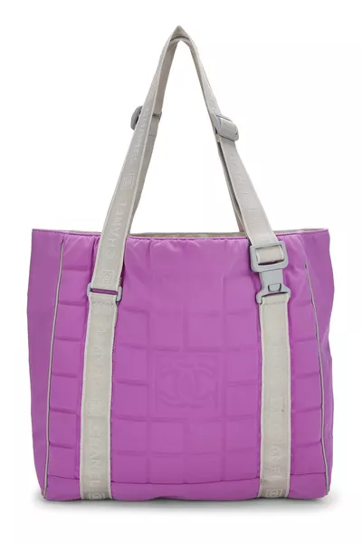 Pink Nylon Sportline Chocolate Bar Tote