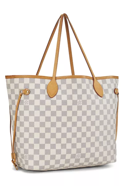 Louis Vuitton Damier Azur Neverfull MM NM — photo 2