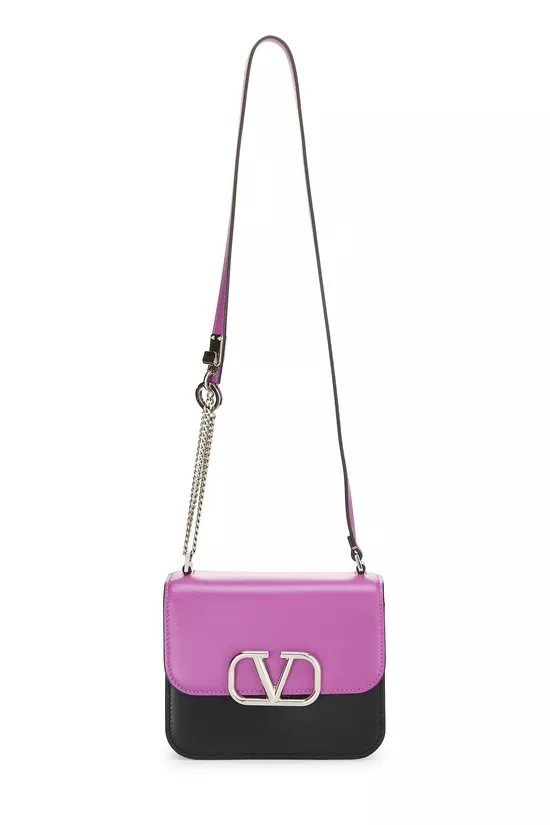 Multicolor Leather Vsling Shoulder Bag Small, , large image number 0