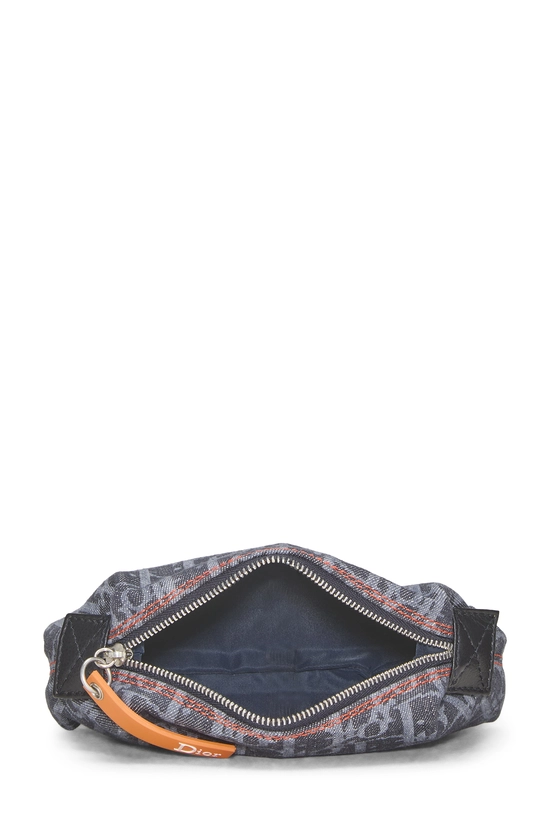 Navy Denim Trotter Flight Pouch, , large image number 5
