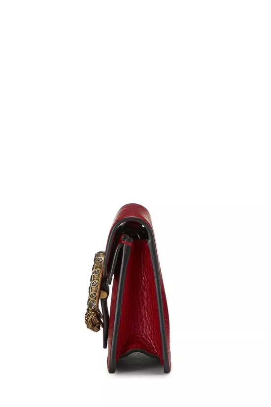 Red Leather Dionysus Super Mini, , large image number 2