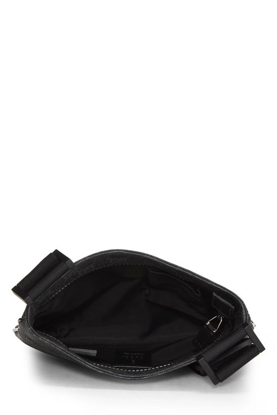 Black GG Supreme Canvas Flat Messenger Small, , large image number 5