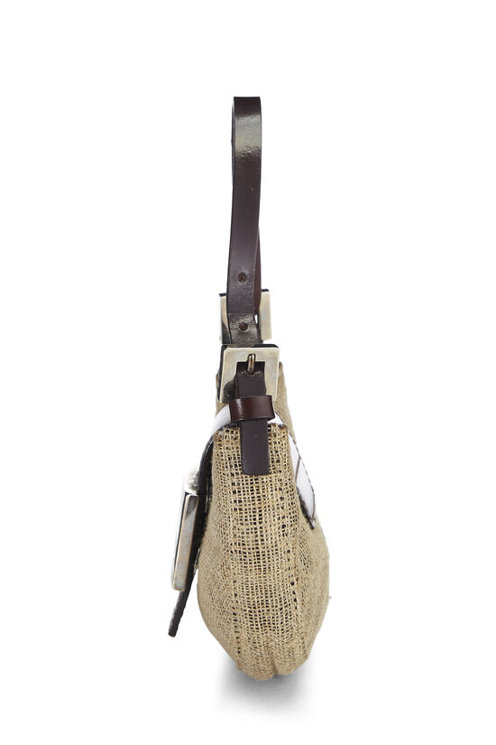 Beige Canvas Croissant Mini, , large image number 2