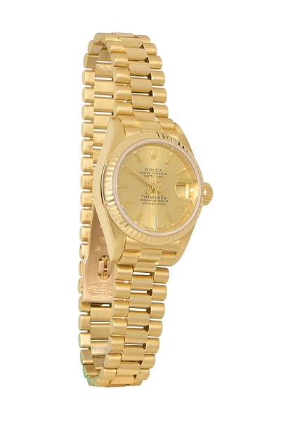 Rolex x Tiffany & Co. President Yellow Gold 69178 26mm