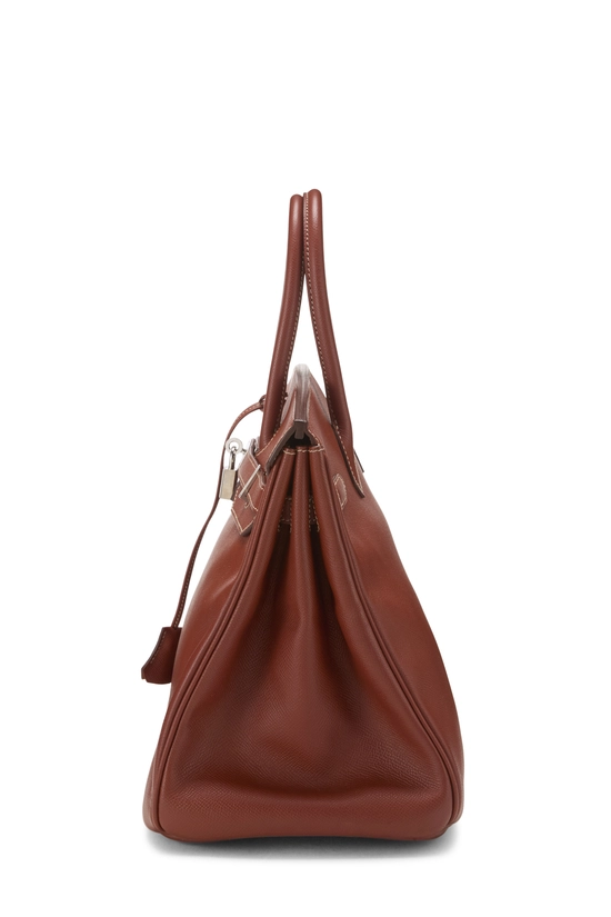 Brique & Orange Epsom Candy Birkin 35, , large image number 2