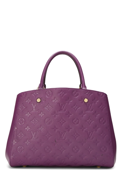 Louis Vuitton Flamme Monogram Empreinte Montaigne MM
