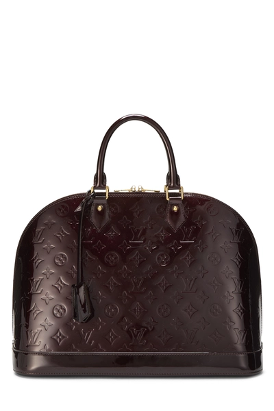 Louis Vuitton Amarante Monogram Vernis Alma GM