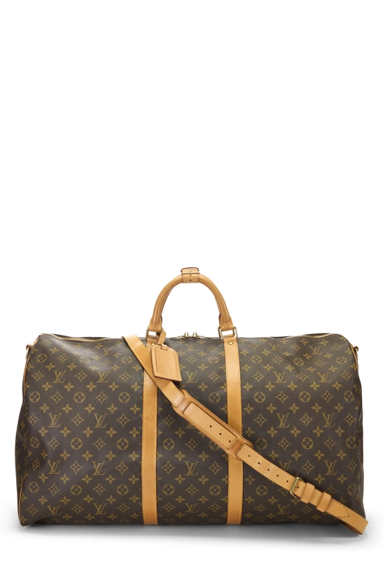 Monogram Canvas Keepall Bandouliere 60, , large image number 0
