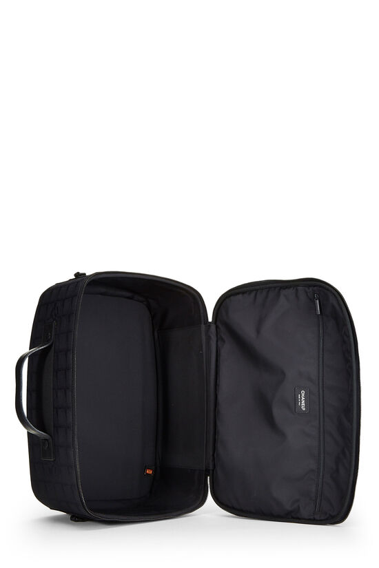 Black Nylon Travel Line Suitcase, , large image number 6