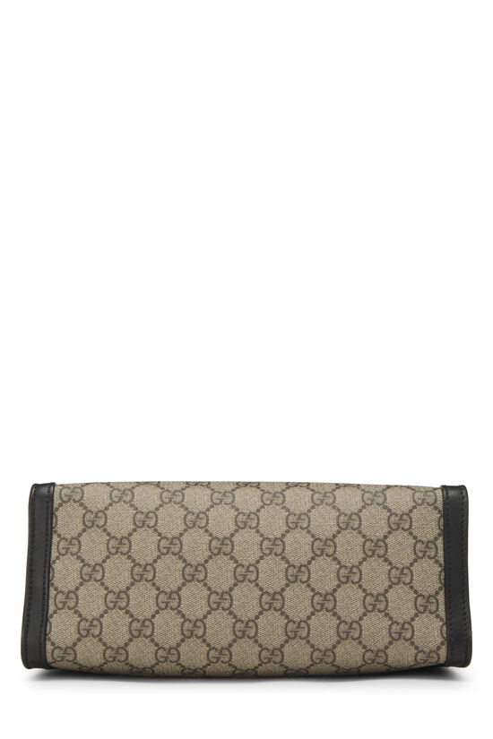 Black GG Supreme Padlock Tote Small, , large image number 4