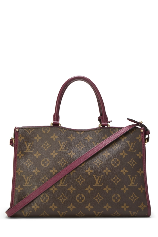 Purple Monogram Canvas Popincourt PM NM, , large image number 3