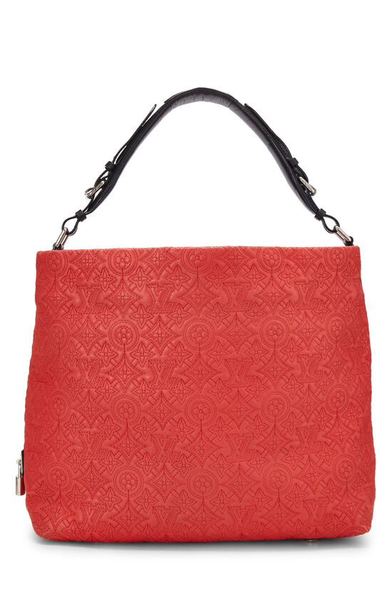Red Monogram Antheia Leather Hobo PM, , large image number 3