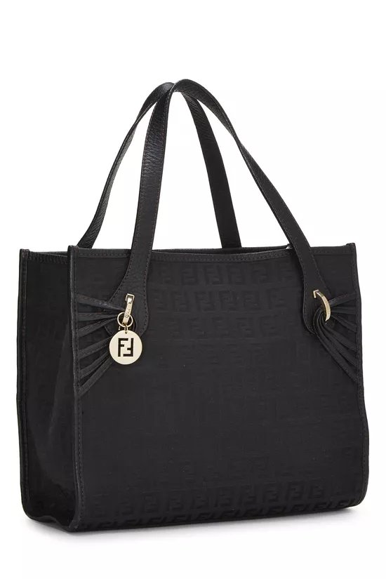 Black Zucchino Canvas Tote Small, , large image number 1