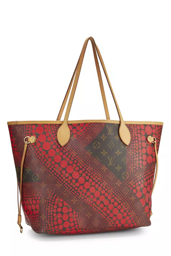 Yayoi Kusama x Louis Vuitton Red Monogram Dots Infinity Neverfull MM, , large image number 1