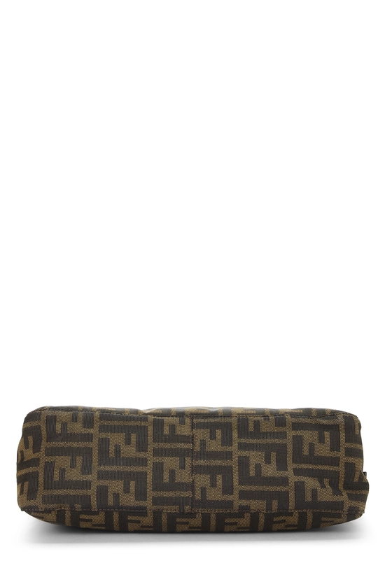 Brown Zucca Canvas Shoulder Bag, , large image number 4